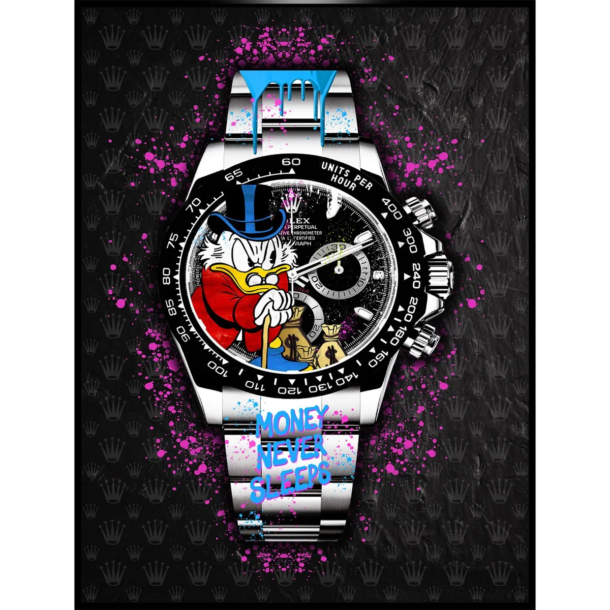Devin Miles, Rolex – Money Never Sleeps