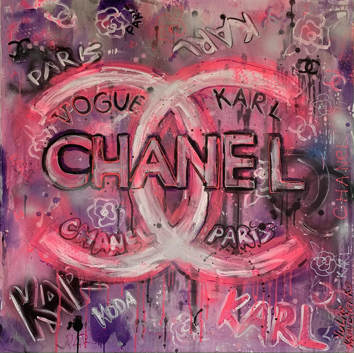 Yuliia Kravchenko, Chanel / Karl